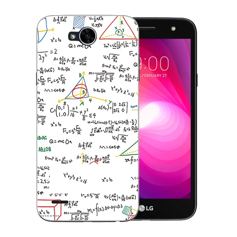 for LG X power 2 K10 Power Silicone Cases Cover Colorful Pattern Soft TPU Mobile Phone Bags k10 k 10 Case |