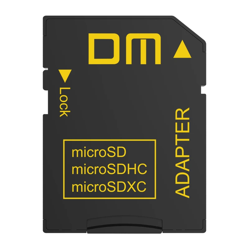 DM SD адаптер SD2.0 совместимый с microSD microSDHC microSDXC поддержка максимальной емкости до 2
