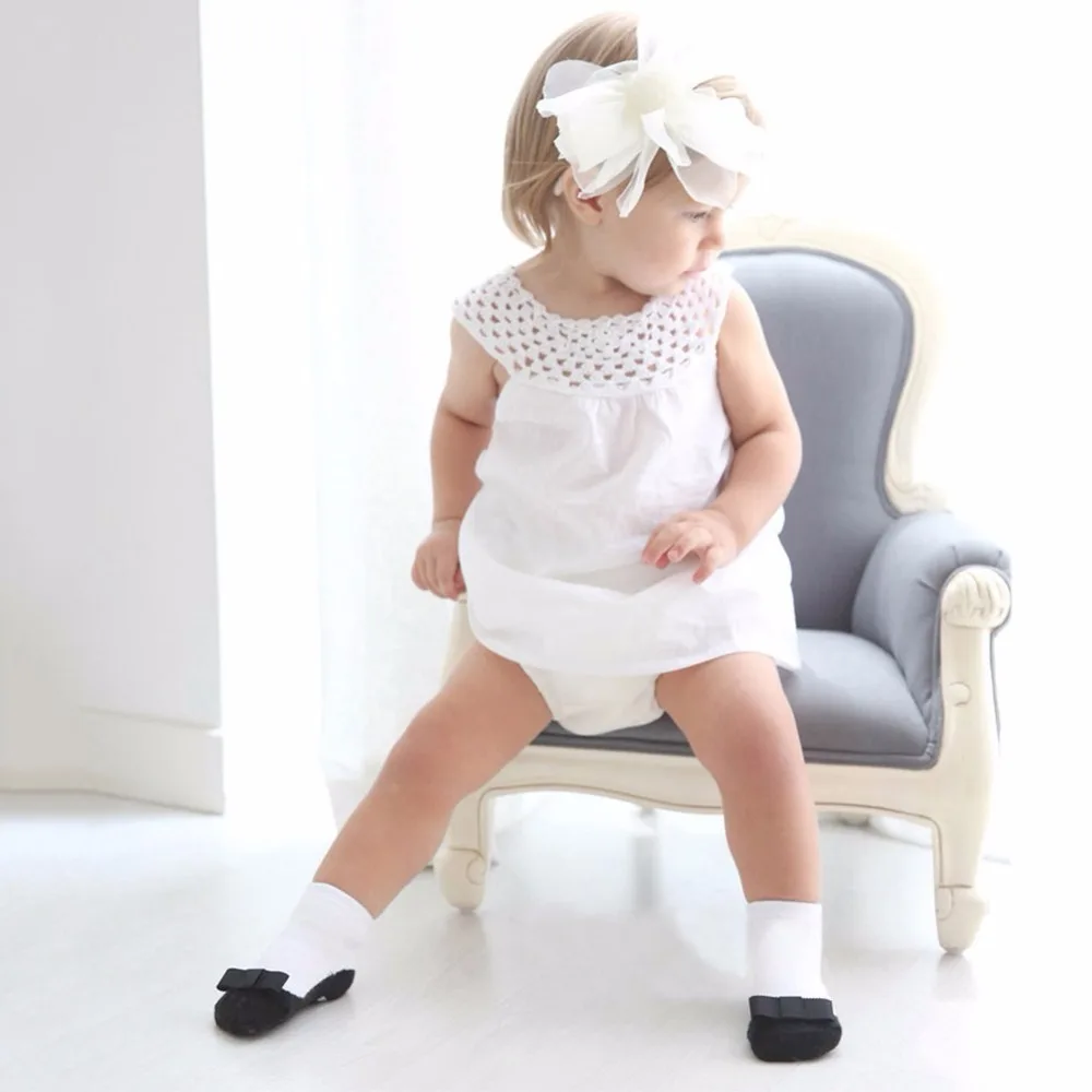 Новинка Разноцветные красивые хлопковые кожаные туфли для маленьких девочек