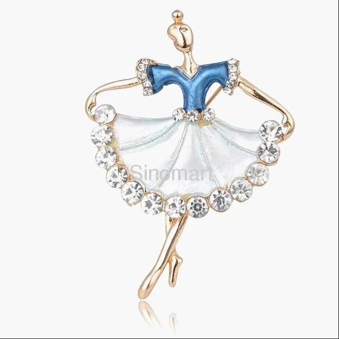 Free shipping 60pcs/lot Gorgeous Dancing Girl brooches Wholesale Fashion Brooches Popular Brooch Pin | Украшения и аксессуары