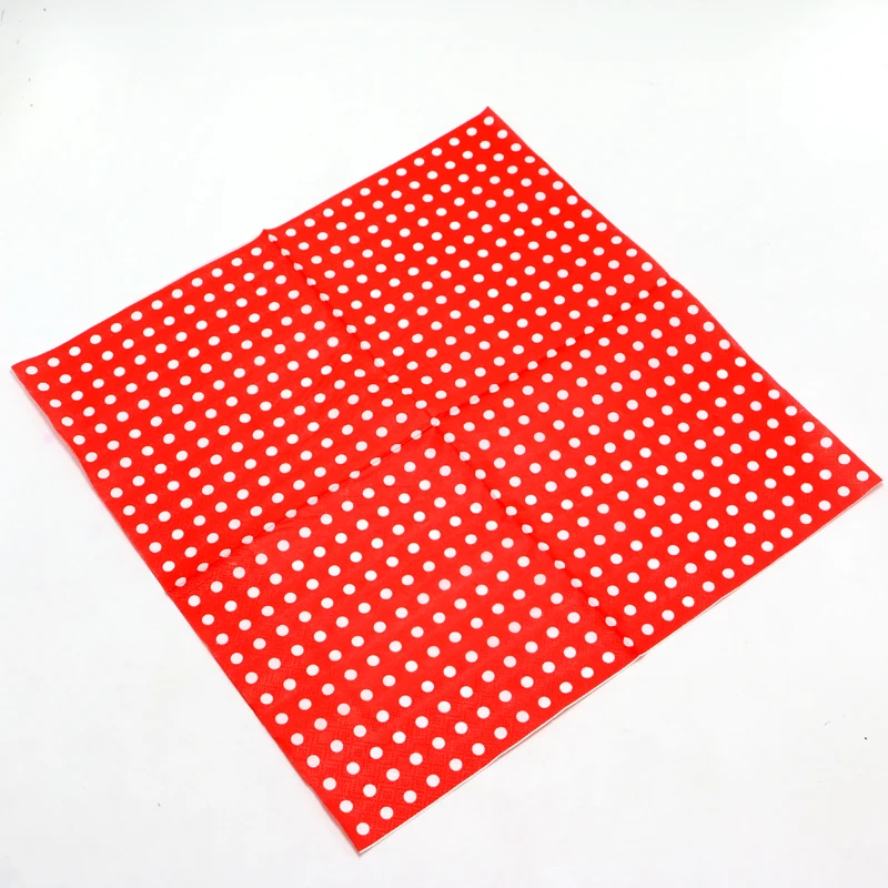 20pcs \ партия С Днем Рождения события вечерние художественной печати красный