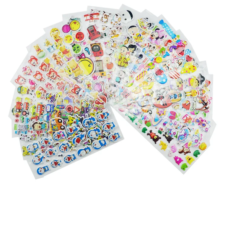 50 листов/пакет 200 различных мультяшных наклеек для детей сделай сам Стайлинг