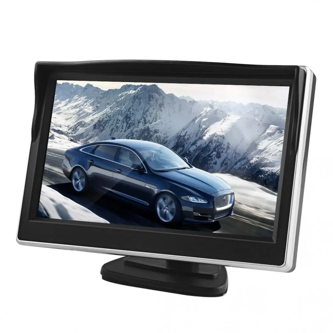 5-дюймовый TFT ЖК-экран 480x272 HD цифровой цветной монитор заднего вида автомобиля + 7