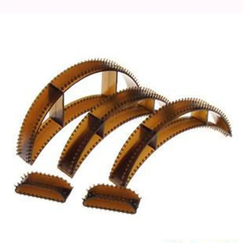 5 шт./компл. большие заколки для волос объемные вставки помпа косметический инструмент 3 размера Прямая