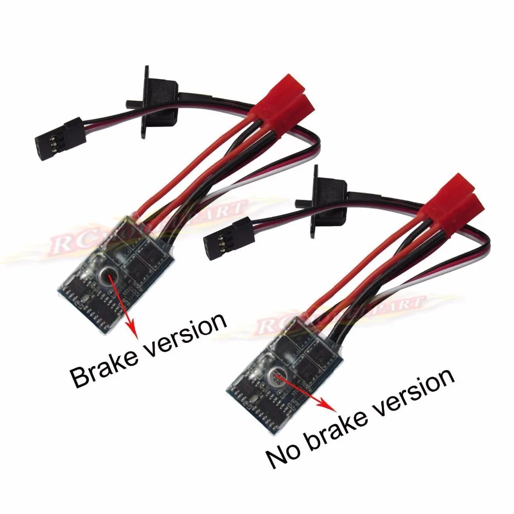 Электрический регулятор скорости Hobbypower 10A Brushed ESC для радиоуправляемого