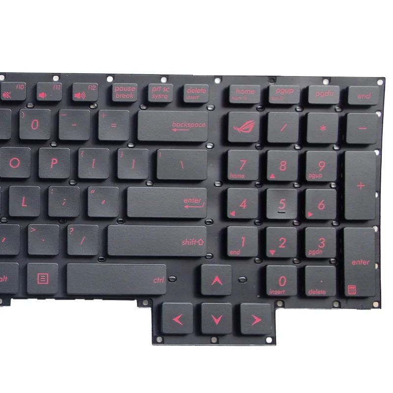 Клавиатура YALUZU US для Asus G751J G751JL G751JM G751JT G751JY английская клавиатура ноутбука с