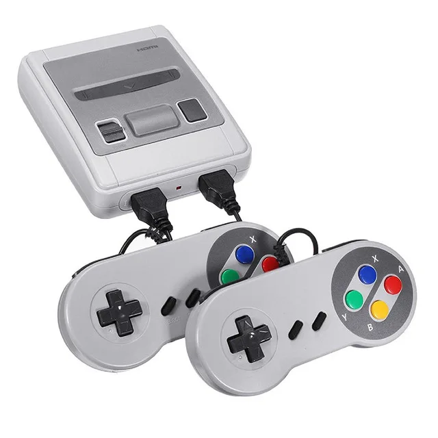 Мини HDMI семья ТВ 8 бит SNES Видео игровая консоль Ретро Классический HD выход Ручной