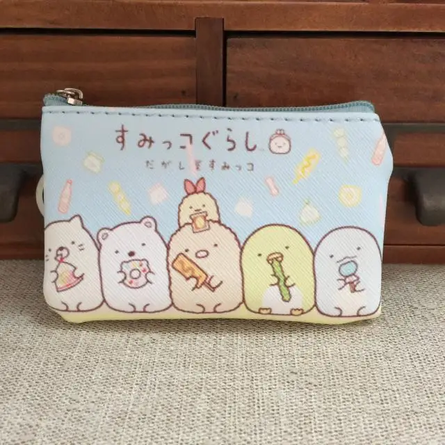 IVYYE Sumikko gurashi плюшевый кошелек мягкая кукла сумка милый мультфильм пушистые сумки мини мешок для игрушек малыш девочка подарки на день рождения Новинка