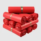 Плотные темно-красные пакеты-конверты, самоклеящиеся, 50 шт.