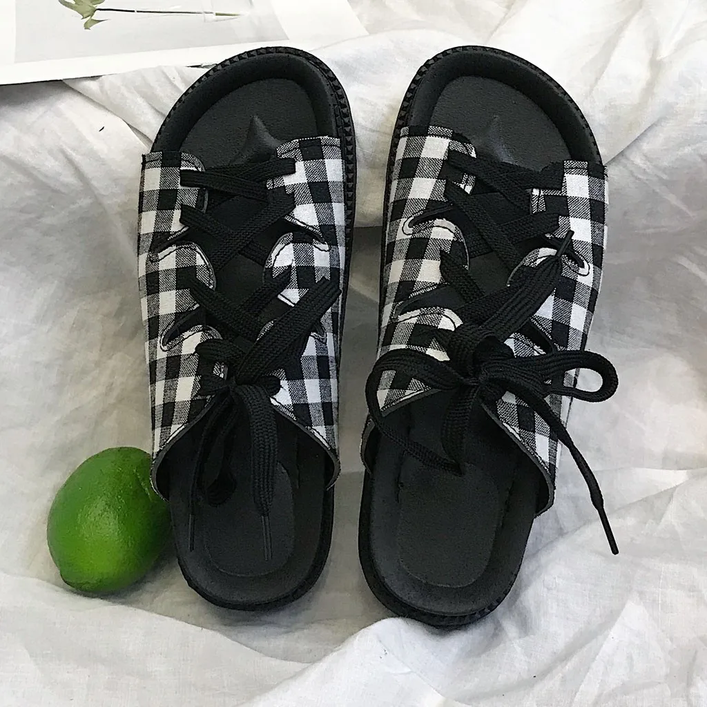 SAGACE/римские сандалии женская обувь на плоской подошве модная летняя пляжная