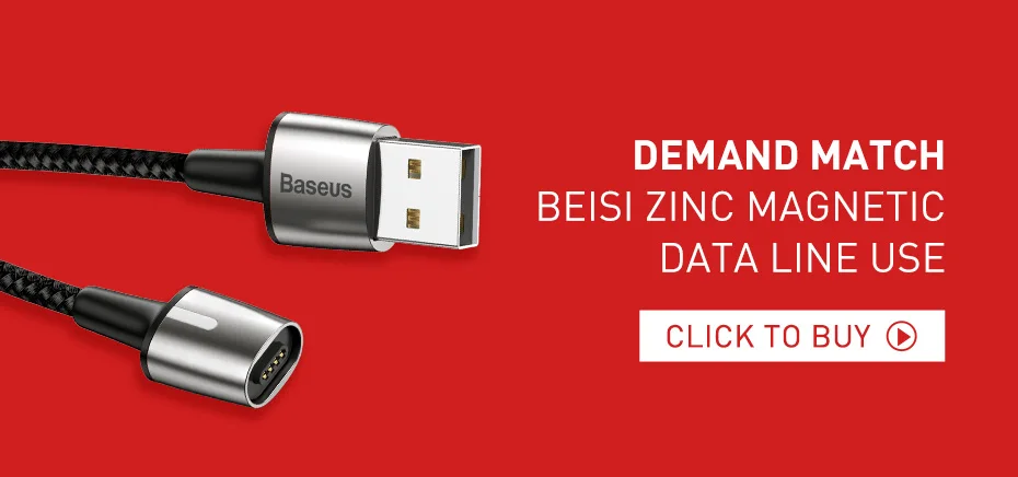 Baseus магнитное зарядное устройство USB кабель адаптер для iPhone samsung huawei Быстрая зарядка Micro usb type C кабель магнит зарядное устройство адаптер