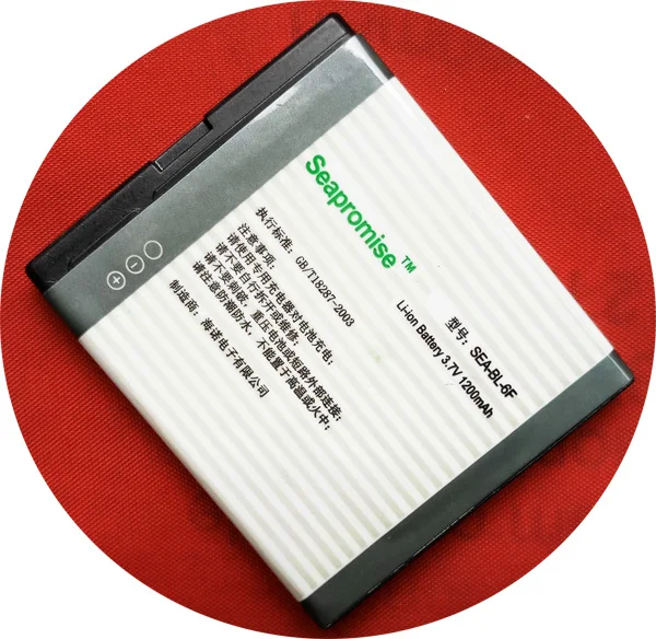 SEAPROMISE розничная мобильный телефон батарея BL-6F BL 6F BL6F для Nokia N95-8G N78 N79 | Мобильные