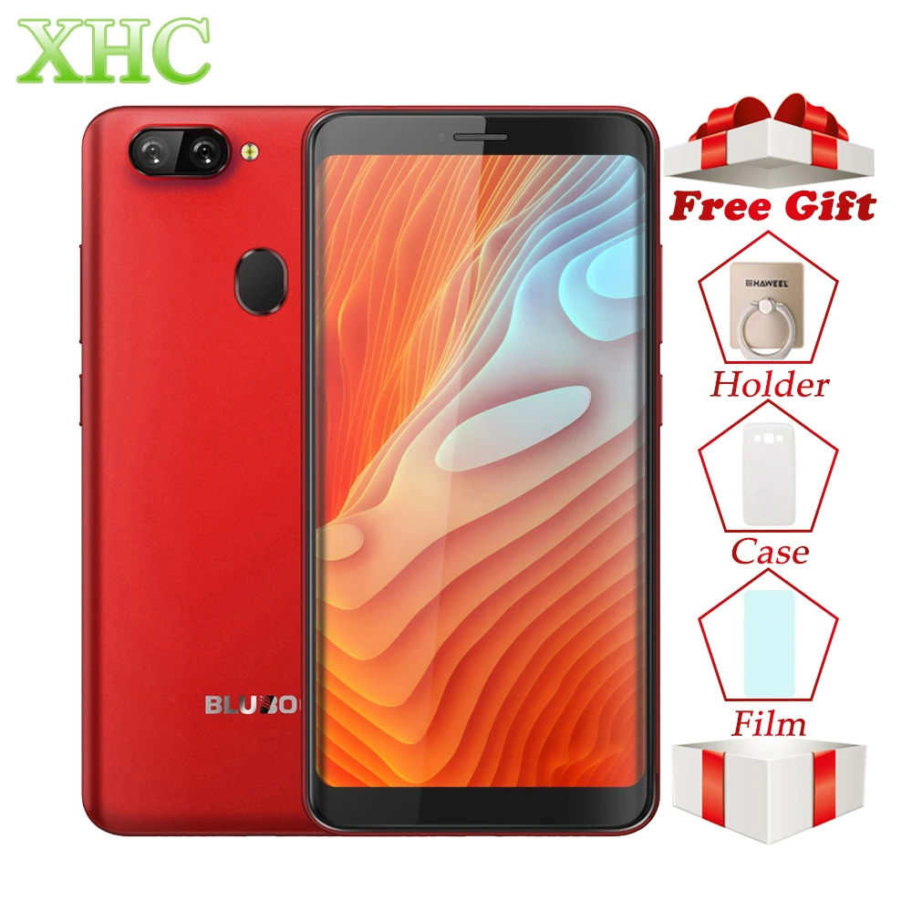 BLUBOO D6 Pro 2 ГБ + 16 Гб мобильный телефон с двумя слотами 5.0MP отпечатков пальцев