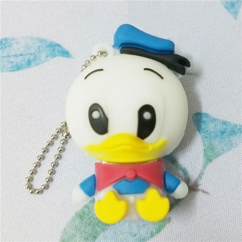 Usb 2 0 диск с милым мультяшным животным уткой 4 ГБ 8 16 32 64 флешка тигром USB флеш