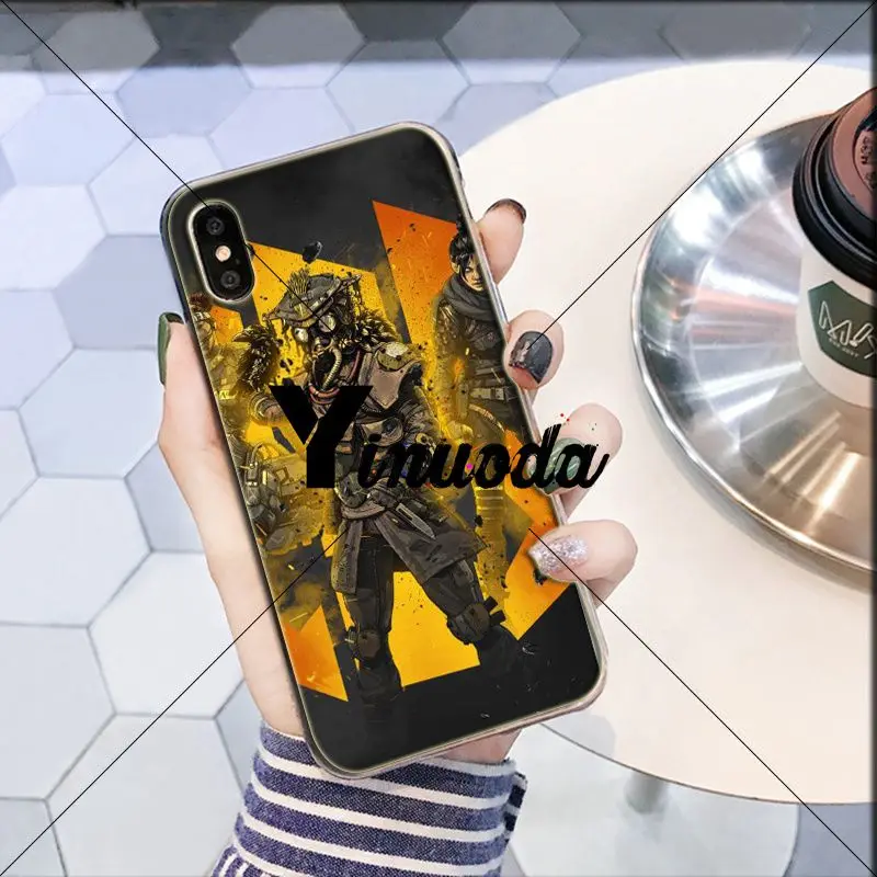 Yinuoda Apex Legends Customer High Quality Phone Case for iPhone 5 5Sx 6 7 7plus 8 8Plus X XS MAX XR | Мобильные телефоны и