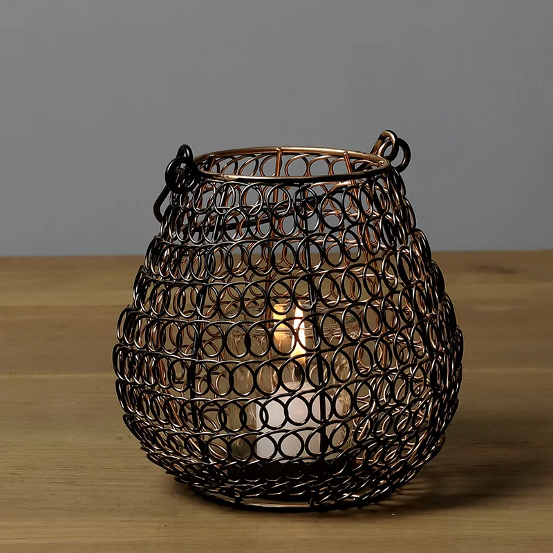 Рождественские подсвечники креативный металлический подсвечник свадебная