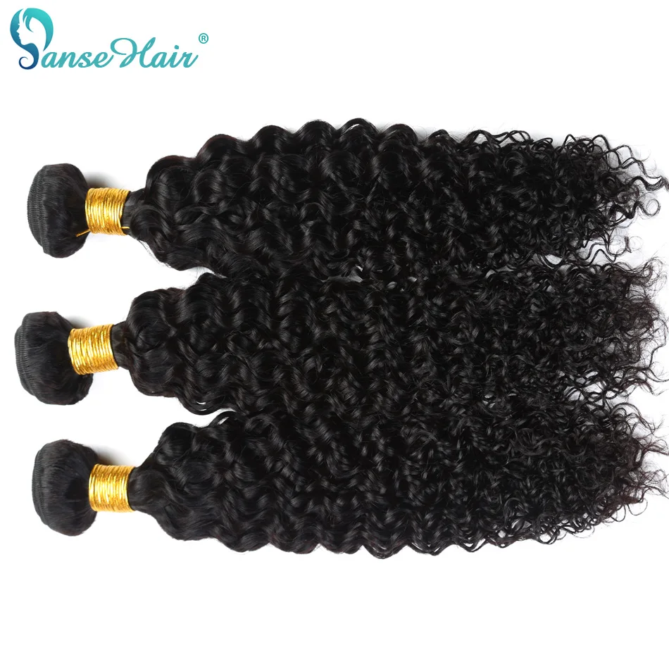 Kinky Curly Panse волосы вьетнамские 4 пучка s в партии не Реми человеческие ткачество