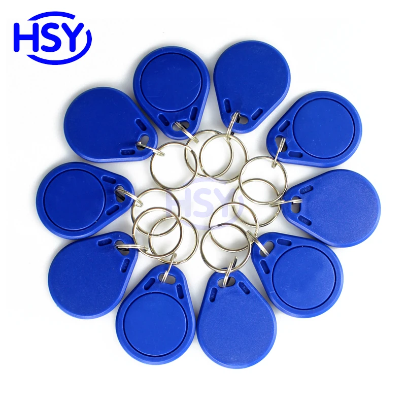 HSY 13 56 МГц IC брелок RFID MF 1K брелки FM1108 совместимый S50 | Безопасность и защита