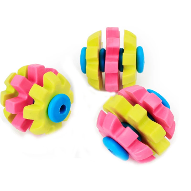 Abrlo игрушки для собак Экстра-жесткий резиновый мяч игрушка забавный