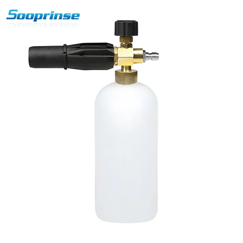 Пенная насадка для мытья автомобиля мойка высокого давления 1/4 &quot быстро