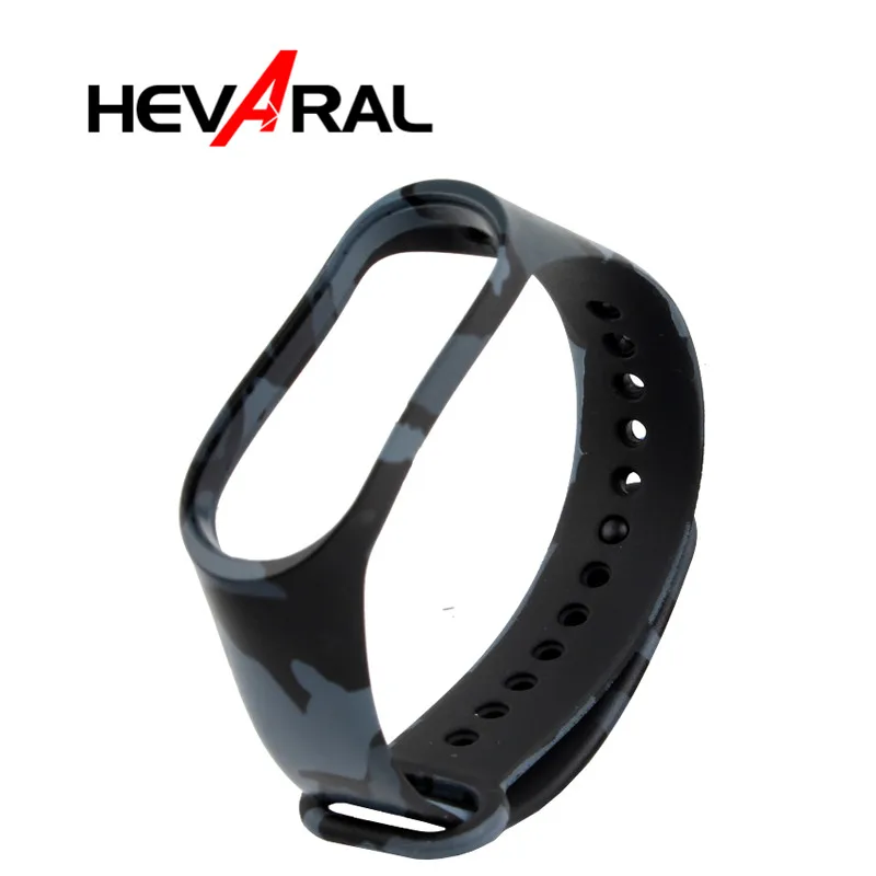 

Ремешок Hevaral для оригинального Xiaomi Mi Band 3, силиконовый браслет Miband3, спортивный сменный аксессуар для Xiao Mi Band 3