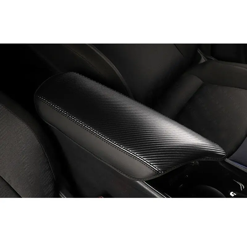 Черный интерьер автомобиля подлокотник коробка декоративная Накладка для Toyota C HR