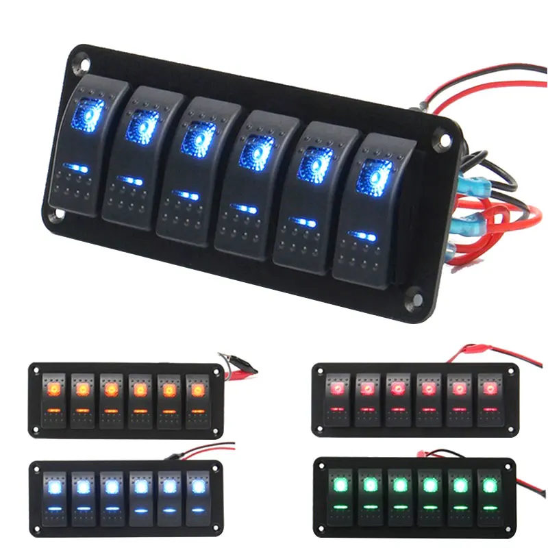 Переключатель панели Караван Лодка управление универсальный грузовик RV