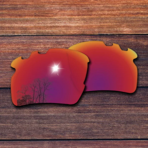Purple Red Mirror OOWLIT поляризованные Сменные линзы для солнцезащитных очков типа оправа-oxley Flak 2,0 XL с вентиляцией OO9188 - Цвет линз: Purple Red Mirror