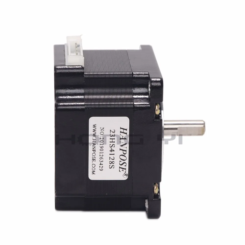 Nema 23 шаговый двигатель 41 мм 2.8A, 0.55NM двигатель 23HS4128 чпу шаговый двигатель для ЧПУ 3D принтер