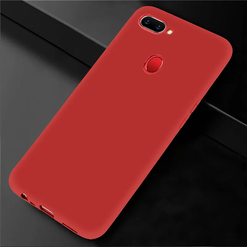 Матовый чехол для OPPO A57 A39 из углеродного волокна матовый Гибридный Силиконовый F5