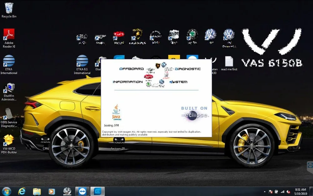 OKI VAS5054A ODIS E 9.2.2& ODIS S 5.1.6 ETKA 8.1 ELSA 6.0 Bluetooth AMB2300 VAS6154 WIFI Full Chip UDS For VAG support GEKO
