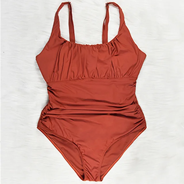 Plus Size Bikini Swimwear One Piece Swimsuit Women Sexy Push Up Swim Suit Bodysuit Beachwear Bathing Vintage 4XL-8XL | Спорт и