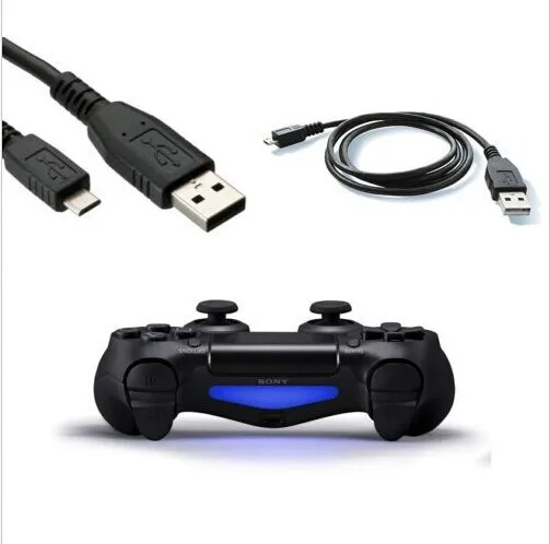 100 шт. 3 м кабель зарядного устройства микро usb для PS4/Для xboxone DUALSHOCK 4 беспроводной