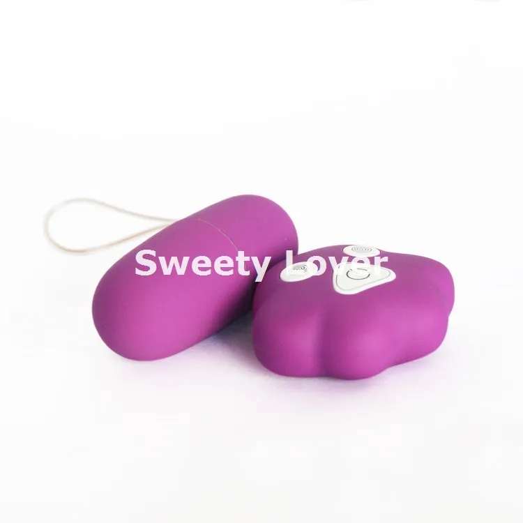 Яйцо вибратор новый роскошный 20 скоростей мини пульт дистанционного управления