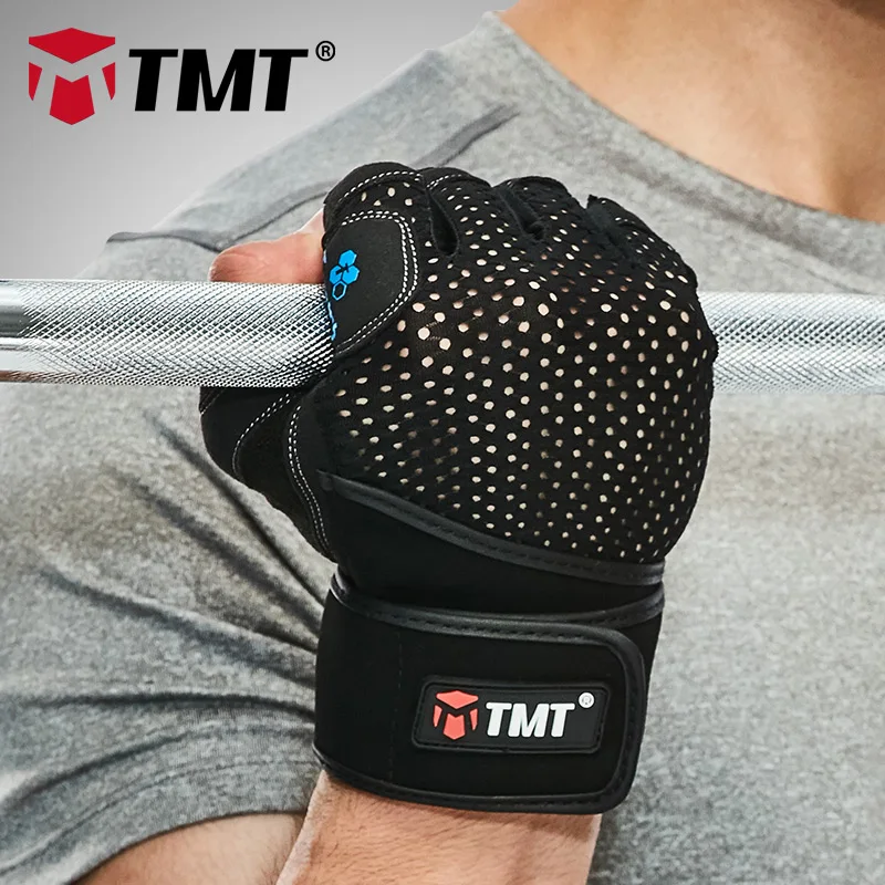 TMT CrossFit тренажерный зал перчатки для фитнеса гантели Спорт Фитнес Перчатки