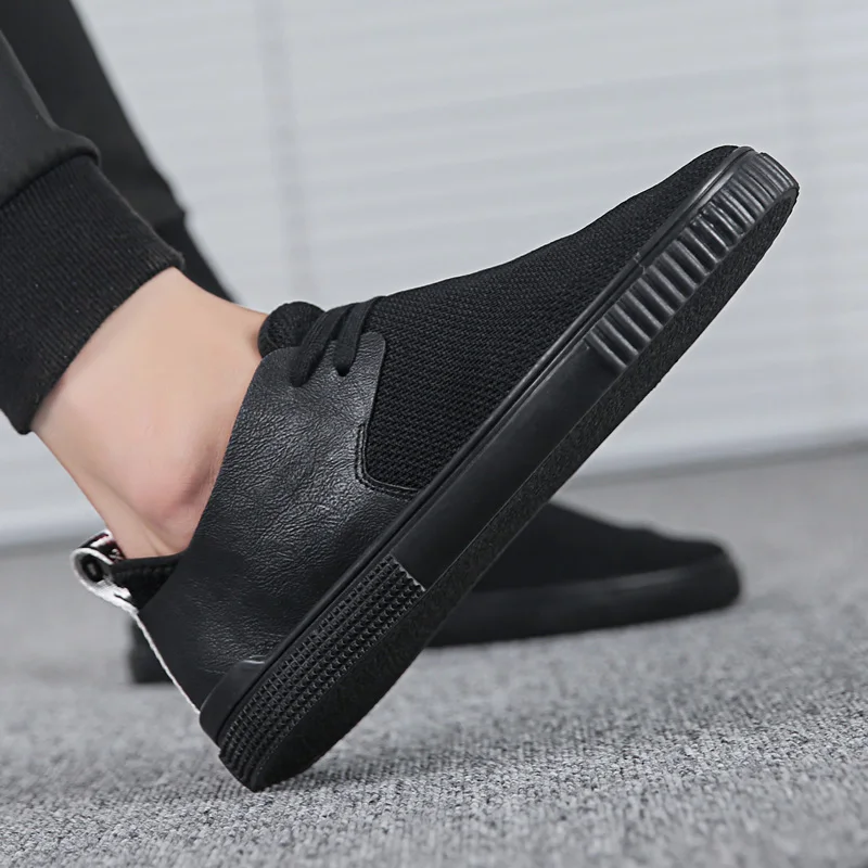 Мужская Легкая повседневная обувь модная вулканическая zapatos hombre на плоской