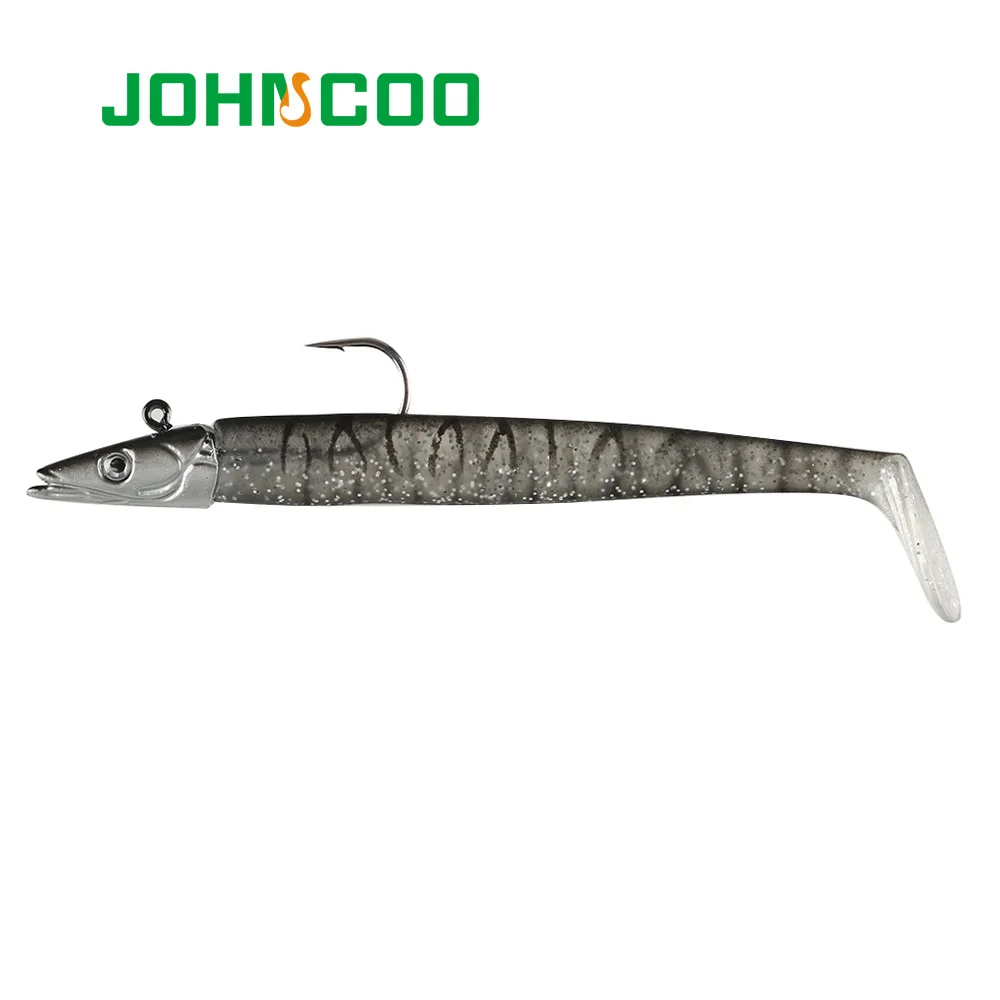 JOHNCOO 2 шт. рыболовные приманки Jiging мягкие приманки рыбы 12 см 15 г Шад Swimbaits Пластик мягкие приманки паска бас Рыбалка