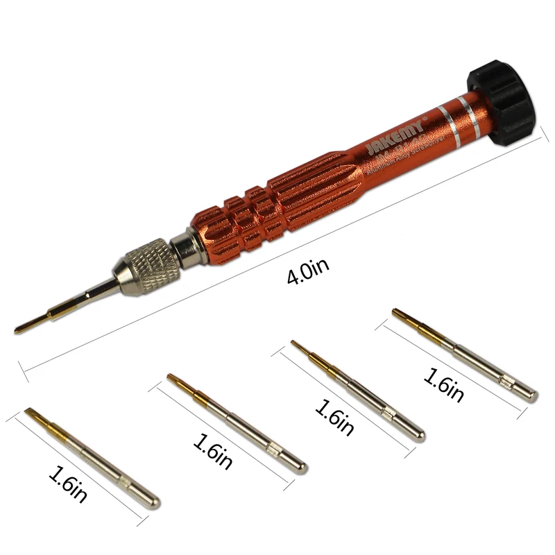 Набор прецизионных отверток из алюминиевого сплава JAKEMY отвертка звездообразная