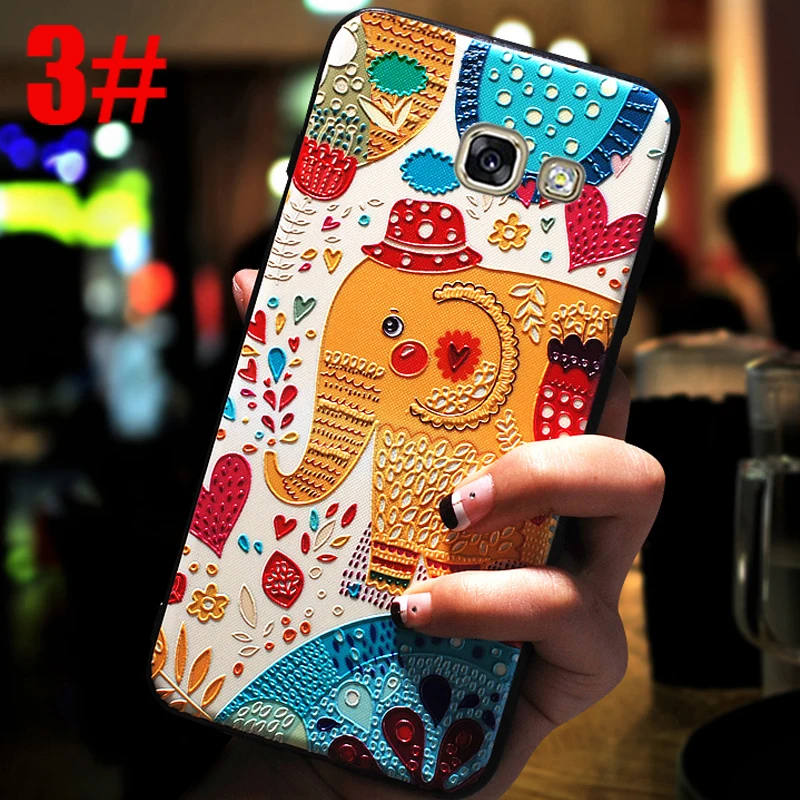elephone YonLinTan роскошный чехол, чехол, чехол для Samsung Galaxy A7 A710 чехол на заднюю панель телефона 3D милый мобильный телефон 360 чехол s Аксессуары - Цвет: elephone