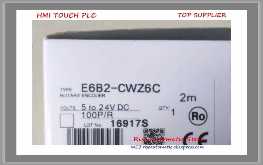 E6B2 CWZ6C 100P/R с поворотным инкрементным кодером E6B2CWZ6C Новый в коробке 5 24VDC фаза ABZ|encoder