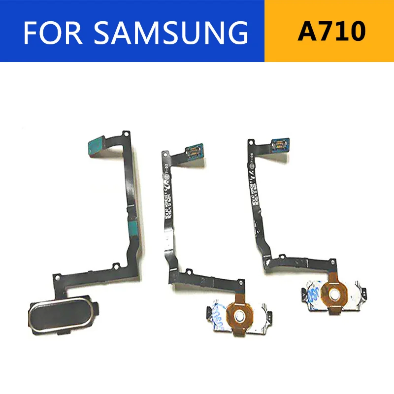 Для Samsung Galaxy A7 Pro A710 2016 Главная Кнопка Датчик отпечатков пальцев гибкий