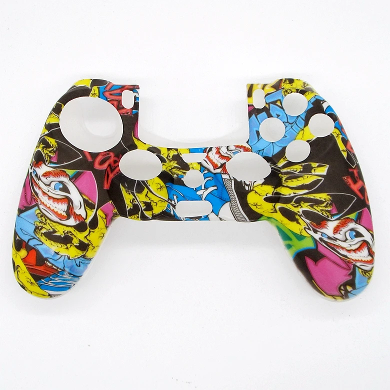 Защитный силиконовый чехол для Sony Play station4 игровой контроллер PS4 аксессуары