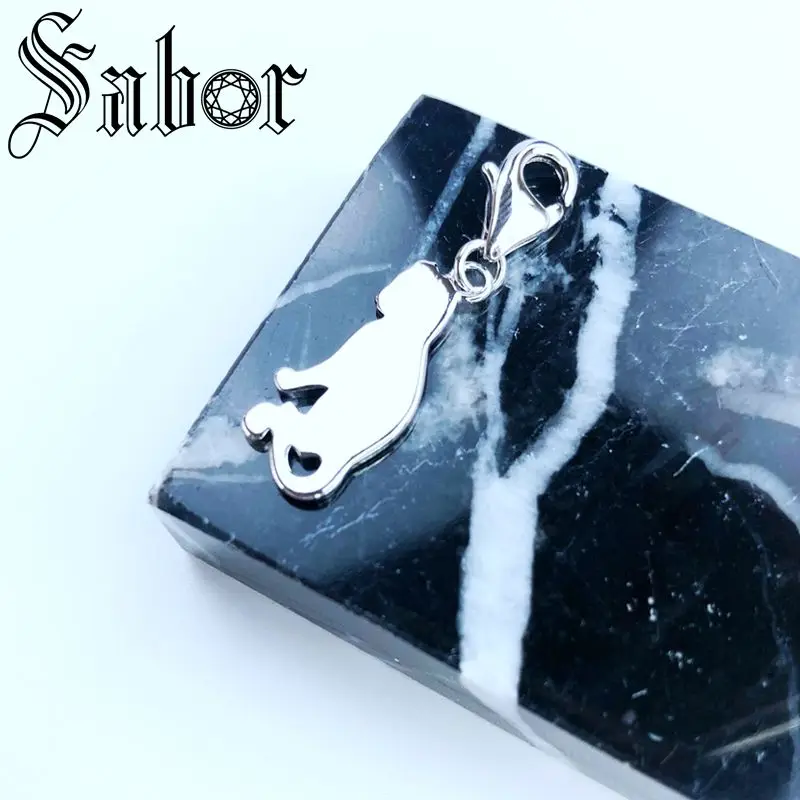 Little Cat Kitten Charms 2020 Summer Brand New Fashion Cute Gift Silver color plated DIY Jewelry Making for Women Men Pet thomas | Украшения