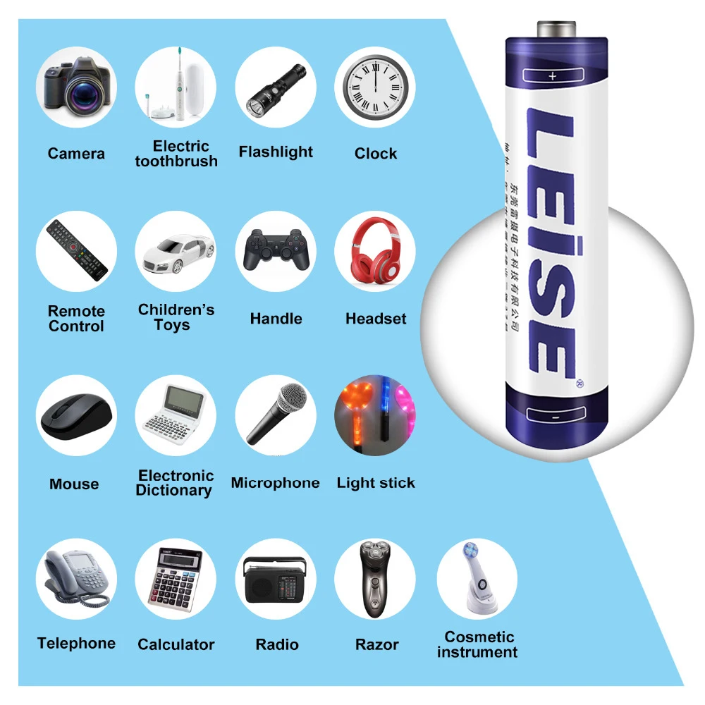 Leise Origin 1 2 V AAA 950mah аккумуляторная батарея много nimh батареи с чехлом для домашнего