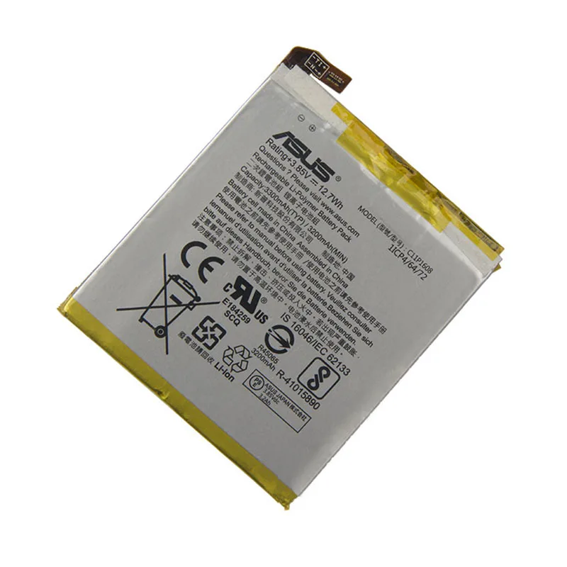 Оригинальный аккумулятор для телефона ASUS C11P1608 Zenfone AR ZS571KL A002 A002A|Аккумуляторы