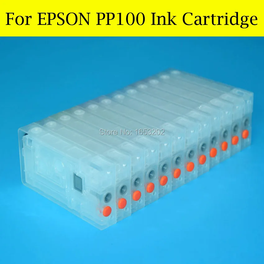 Пустой PP-100 картридж с чипом Resetter для Epson PP100 PP-100II PP100II PP100N PP100AP PP-100N PP-100AP принтера |