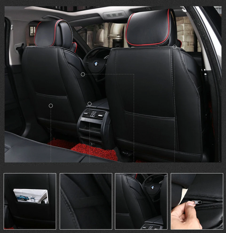 Универсальные чехлы для сидений автомобиля citroen c5 berlingo c4 grand Picasso berlingo elysee защитный чехол для сиденья машины авто аксессуары