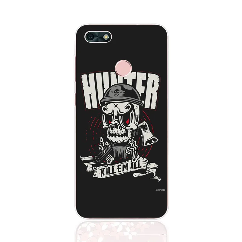 Huawei y6 pro 2017 Case Silicon Phanton Cartoon Painting Soft TPU Back Cover for Phone Protect shell |