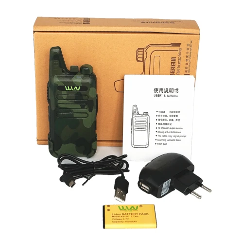 With Box Cam WLN мини рация KD-C1 двухстороннее радио гоночный автомобиль KDC1 CB радиостанция UHF портативный беспроводной fm-приемопередатчик - Цвет: With Box Cam