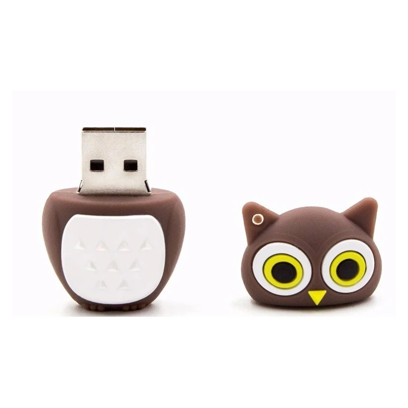 Креативные милые Новый карту флэш памяти с интерфейсом usb мультфильм сова карта